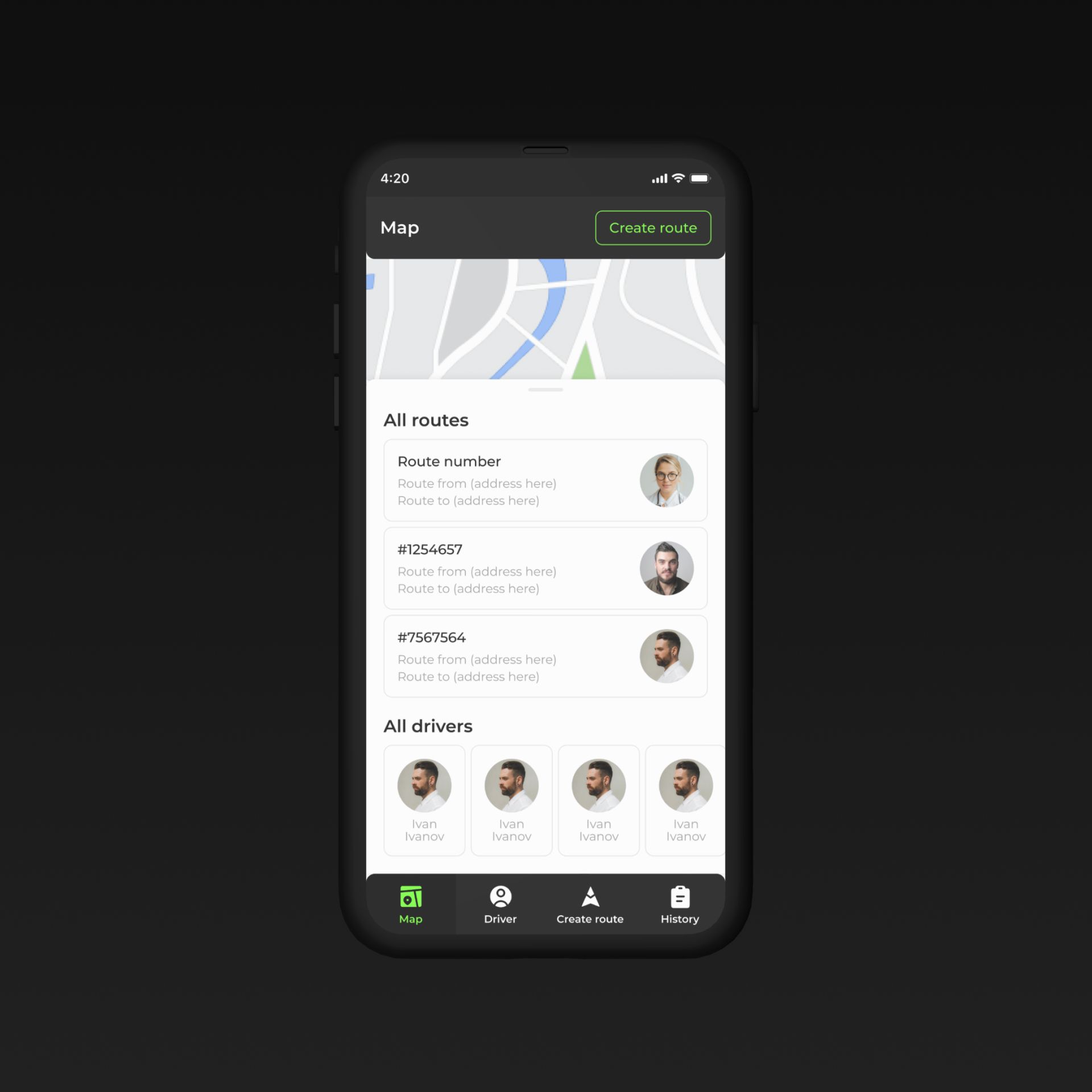 Работа дизайна